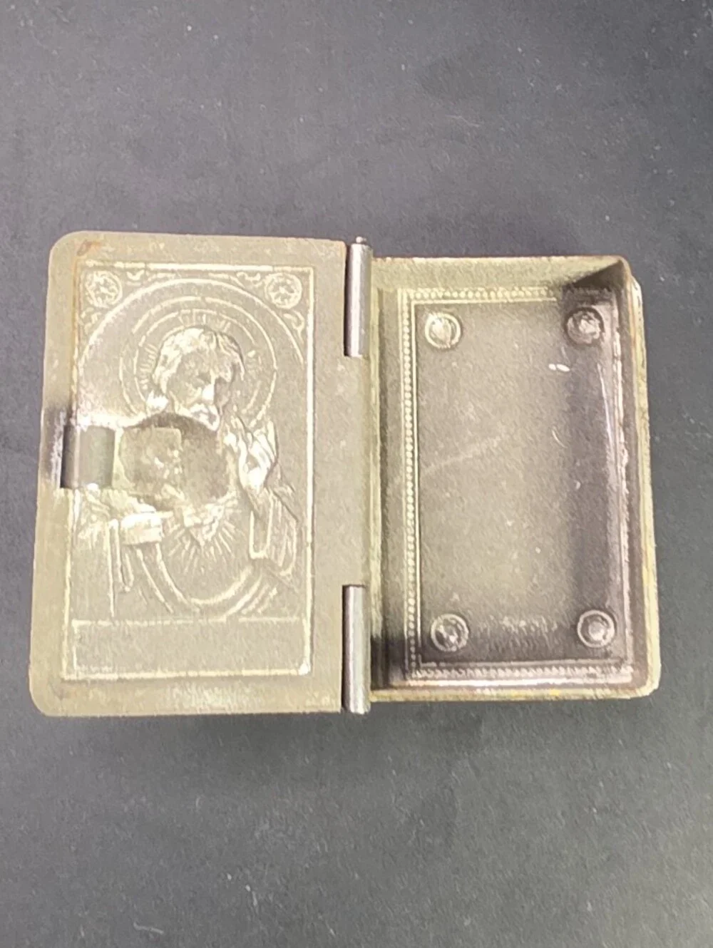 Antique Miniature Book Shaped Rosery Case Manufactured Pre-WWII